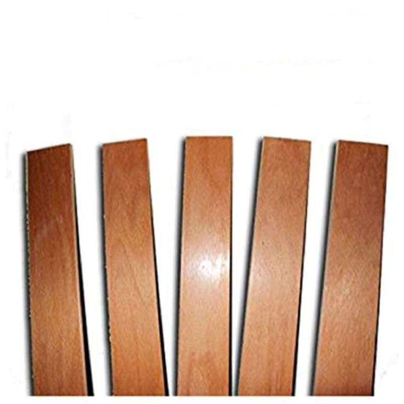 RETI D’AMORA 3 Listelli Curvati in Legno di Faggio – Ricambio per Doga  6,8 X 79 X 0,8 Cm (Kit 3Pz)